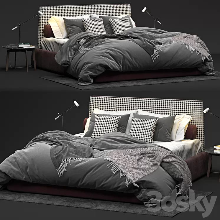 Bed Twils Byron 3D Model