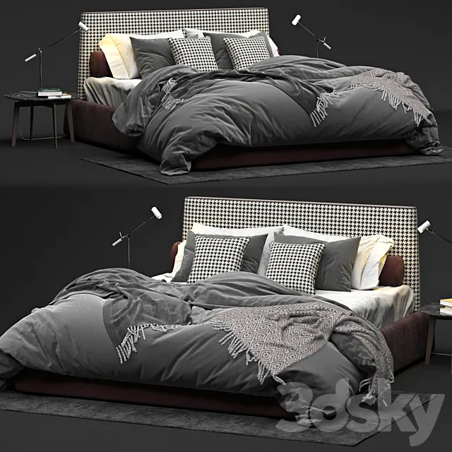 Bed Twils Byron 3DModel Bed Twils Byron 3DModel
