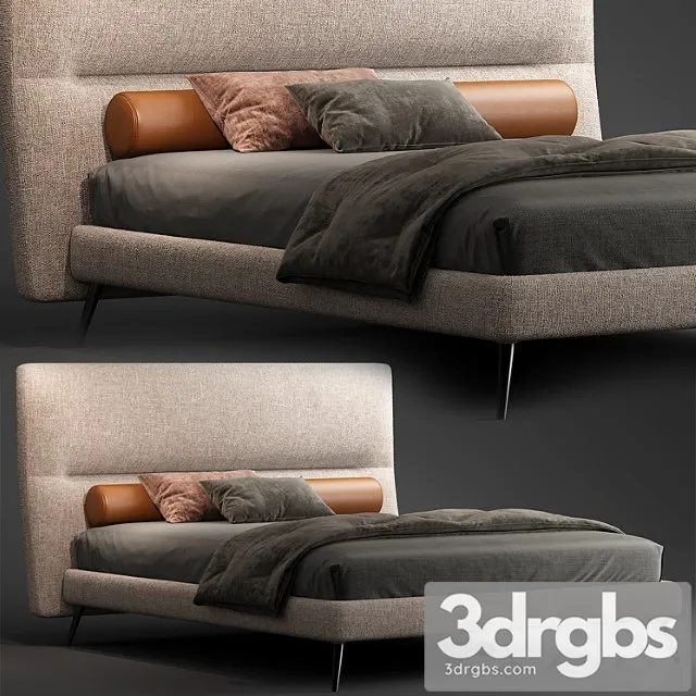 Bed twils de light 2 3D Model Download