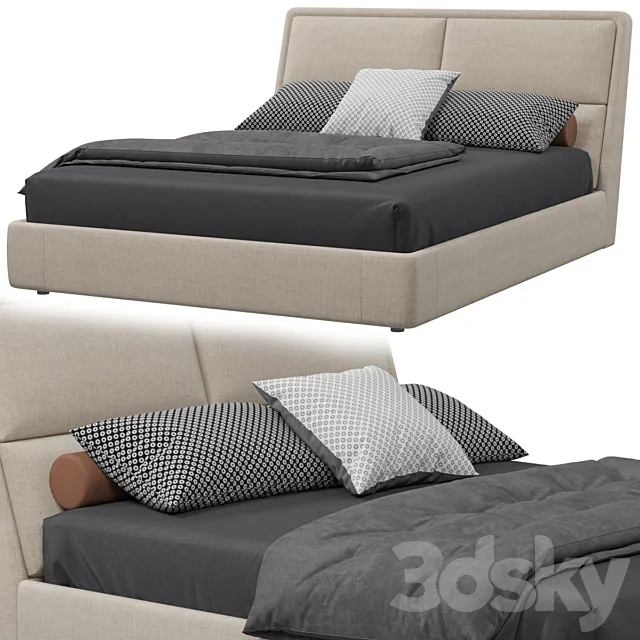 Bed Twils James 3D Model Bed Twils James 3D Model