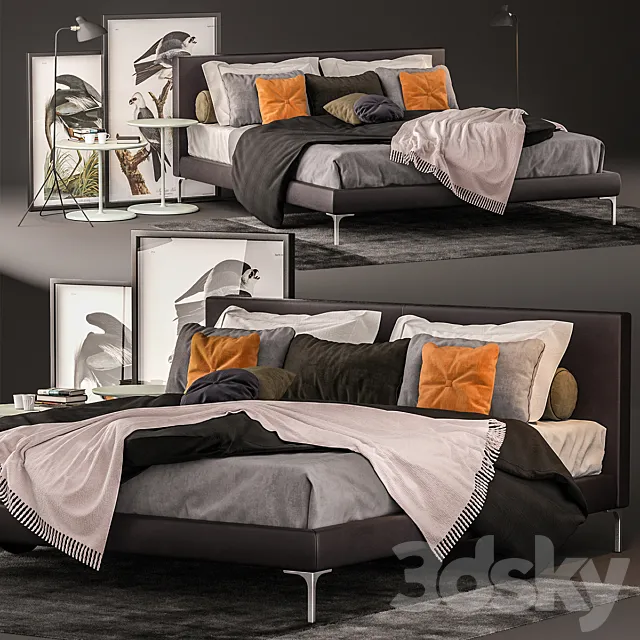 bed Twils Max 1 3D Model bed Twils Max 1 3D Model