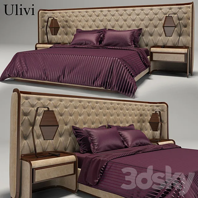 Bed Ulivi 3DModel