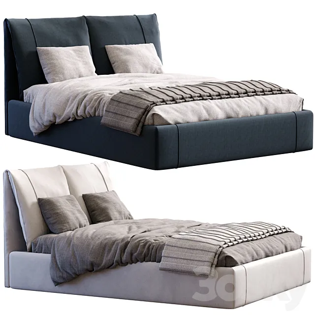 Bed Vailor By Divan.ru 3D Model Bed Vailor By Divan.ru 3D Model