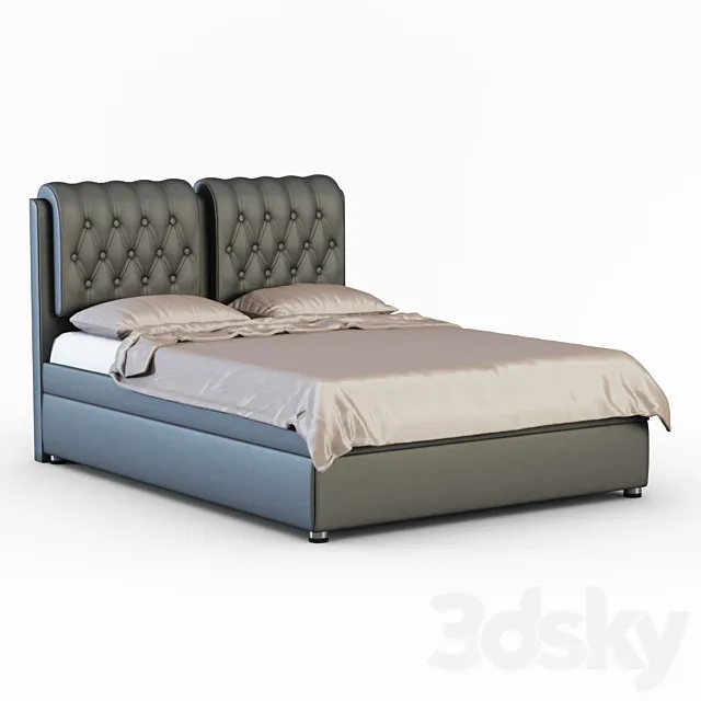 Bed Veda 3D Model Bed Veda 3D Model