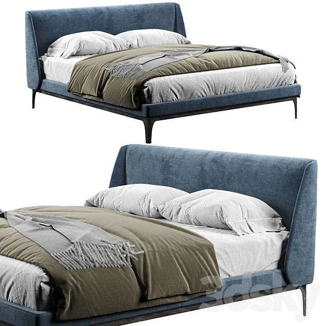 Bed Venice Papadatos 3D Model Bed Venice Papadatos 3D Model