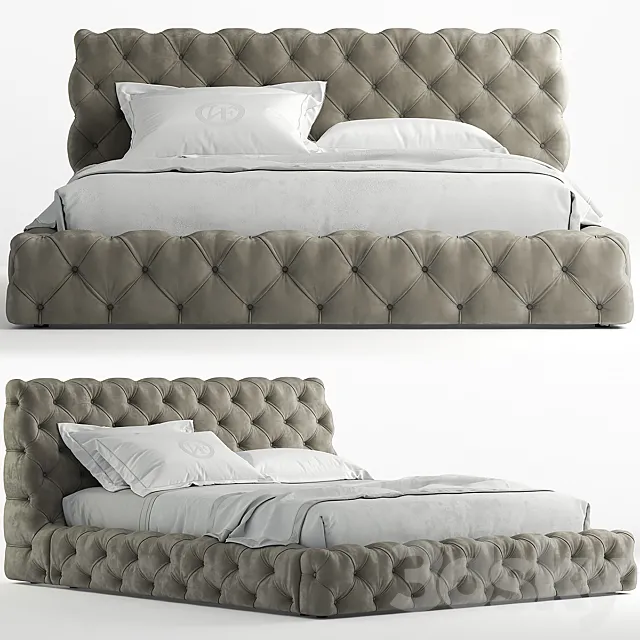 bed vittoria frigeriocaracciolo 3D Model bed vittoria frigeriocaracciolo 3D Model