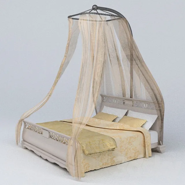 bed with canopy 3DModel