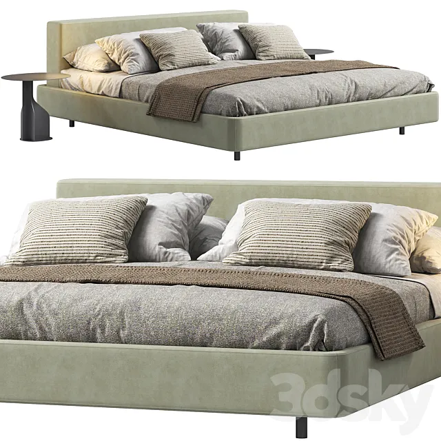 Bed Woo Lake S 3D Model Bed Woo Lake S 3D Model