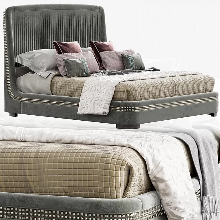 Bed ZONTA PETRA 3D Model