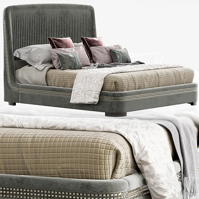 Bed ZONTA PETRA 3DModel Bed ZONTA PETRA 3DModel