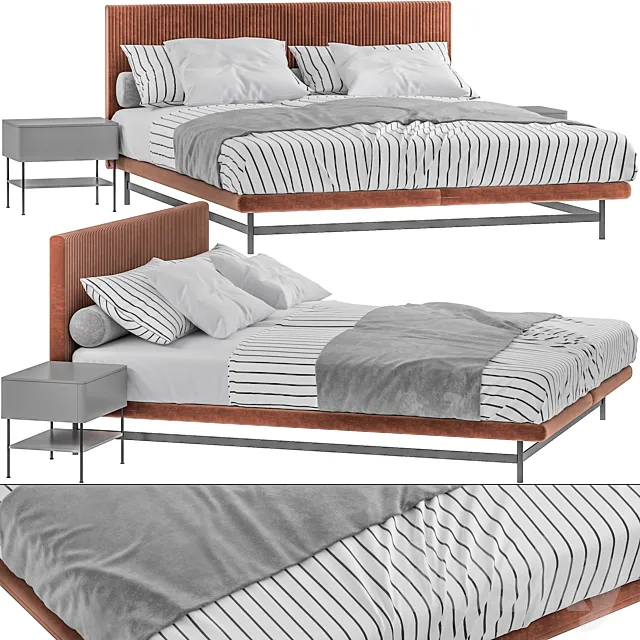 Bed011 3DModel Bed011 3DModel