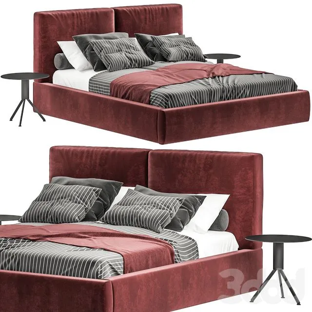 Bed028 3D Model Bed028 3D Model