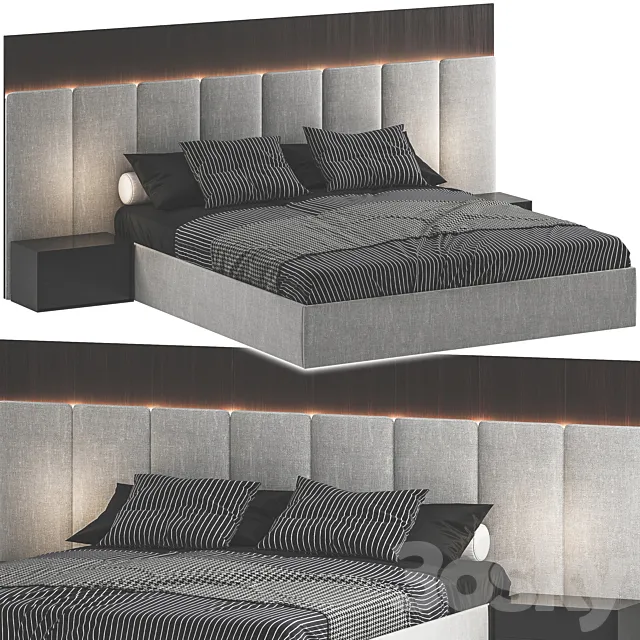 Bed042 3D Model Bed042 3D Model