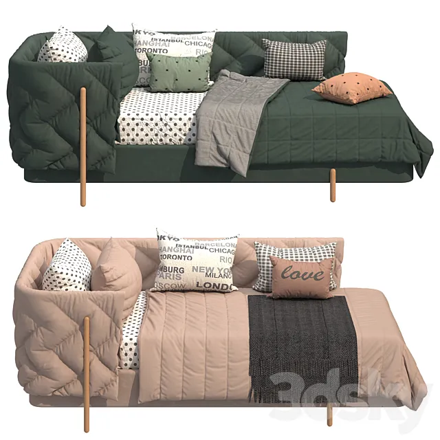 bed18 3D Model bed18 3D Model