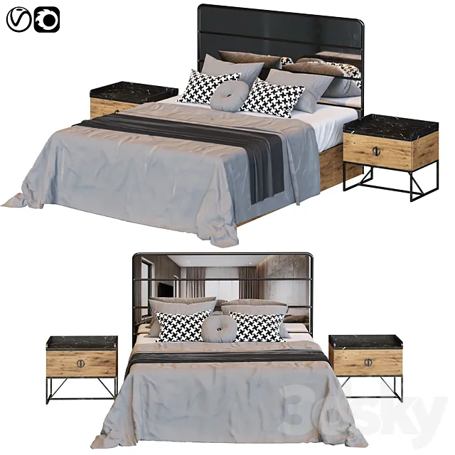 bed_004 3DModel bed_004 3DModel