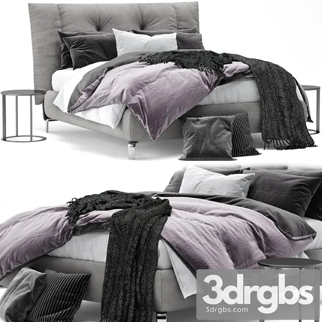 Bed_3 2 3D Model Download