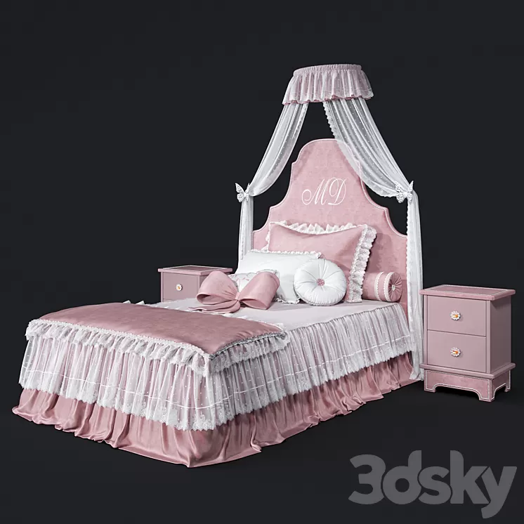 Bed_Dolfi_DORIS 3D Model