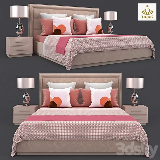 Bed_OURS 3D Model