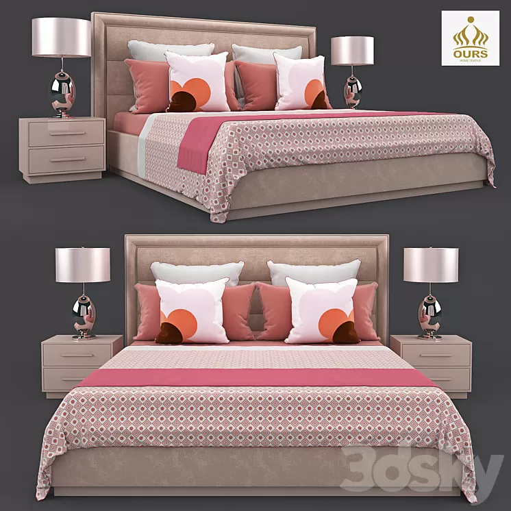 Bed_OURS 3D Model