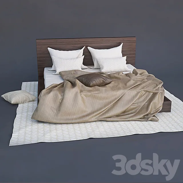 Bedclothes 3D Model Bedclothes 3D Model