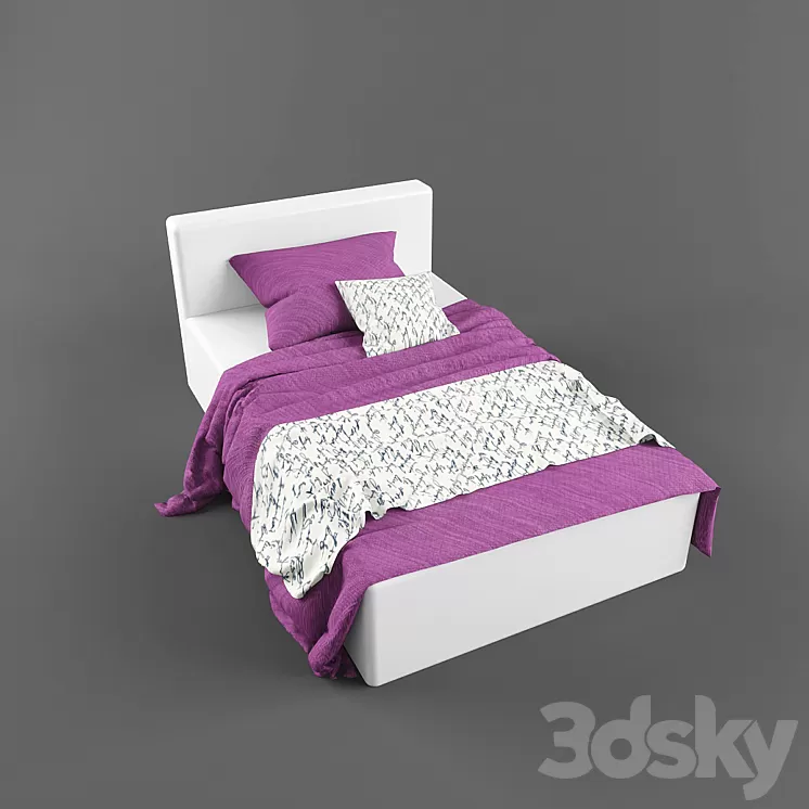 Bedclothes 3D Model Bedclothes 3D Model