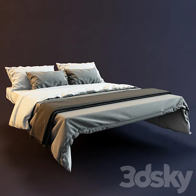 Bedclothes 3D Model Bedclothes 3D Model