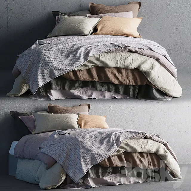 Bedclothes_2 3D Model Bedclothes_2 3D Model