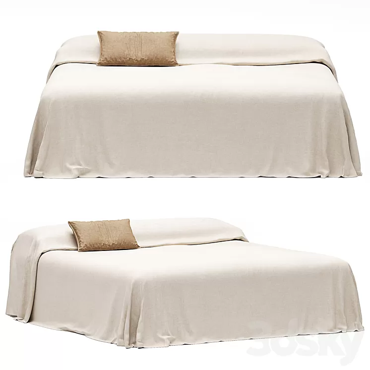 bedding by zara home 3D Model Free Download