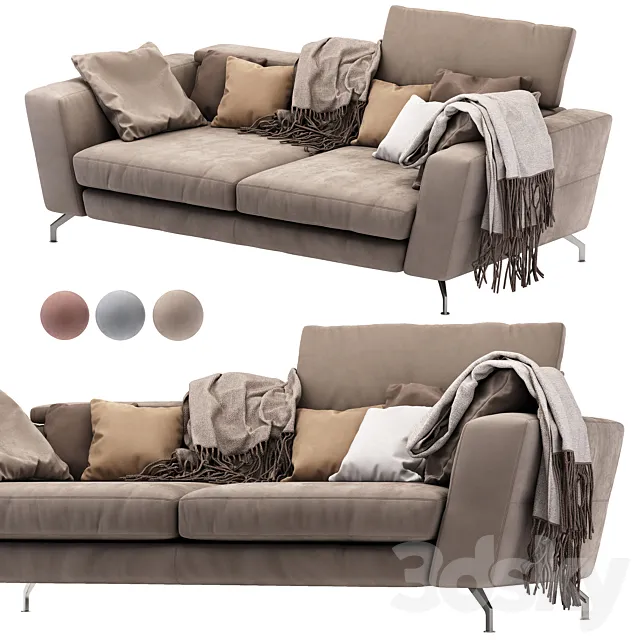 Bedding Kelly Divano 3 Posti 3DModel Bedding Kelly Divano 3 Posti 3DModel