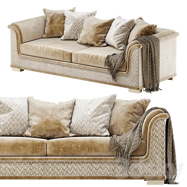 Bedding Welcome Divano 3D Model Bedding Welcome Divano 3D Model