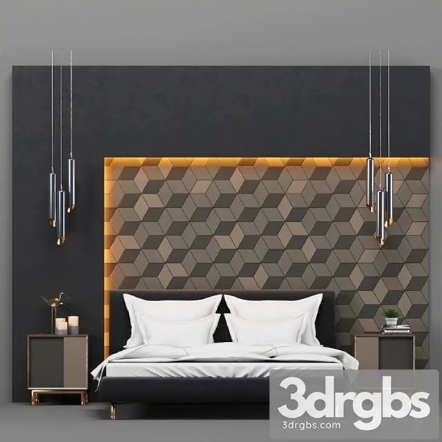 Bedroom 7 2 3D Model Download