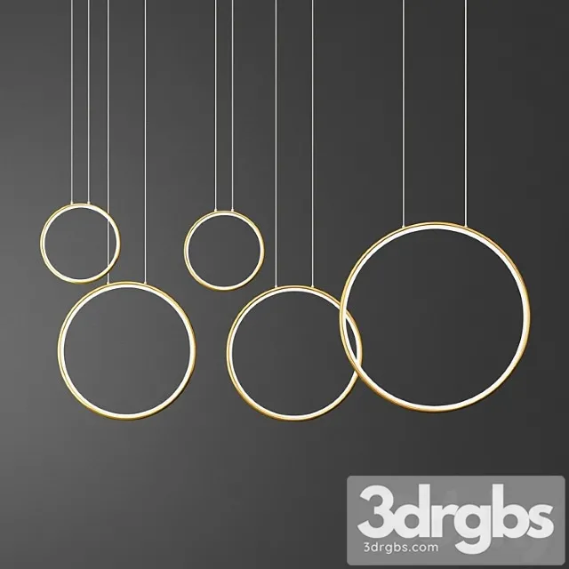 Bedroom circle rings suspension Bedroom circle rings suspension