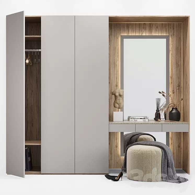 Bedroom furniture 3D Model