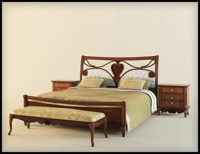 Bedroom furniture Pointex ELEONORA 3D Model