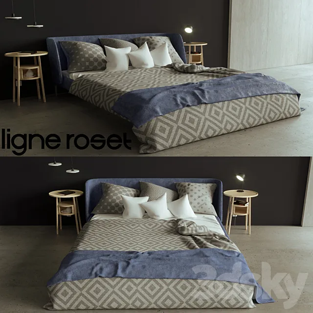 bedroom ligne roset 3D Model