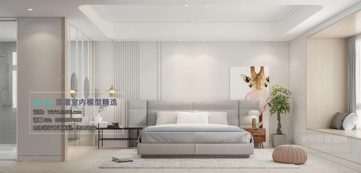 BEDROOM – MODERN STYLE – 3D MODELS – 103 BEDROOM – MODERN STYLE – 3D MODELS – 103