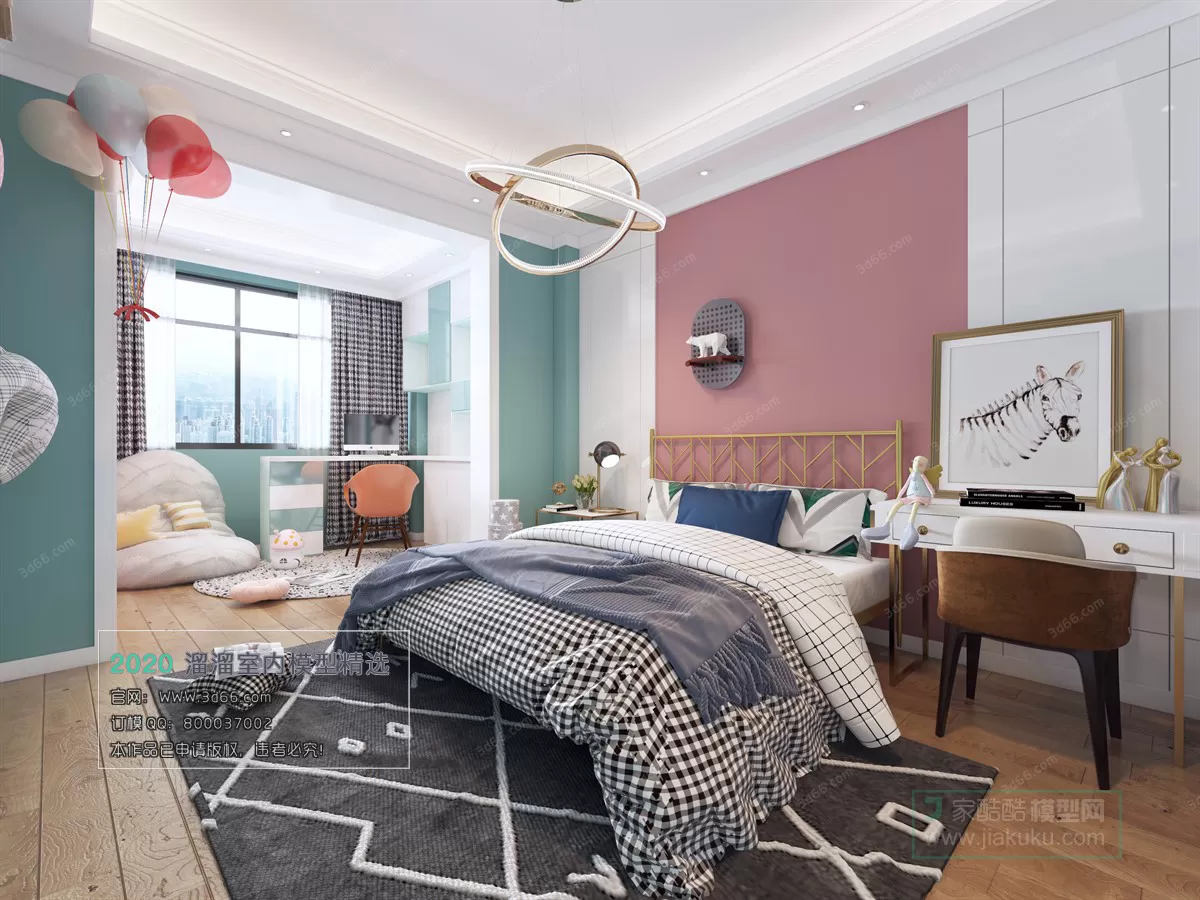 BEDROOM – MODERN STYLE – 3D MODELS – 015 BEDROOM – MODERN STYLE – 3D MODELS – 015