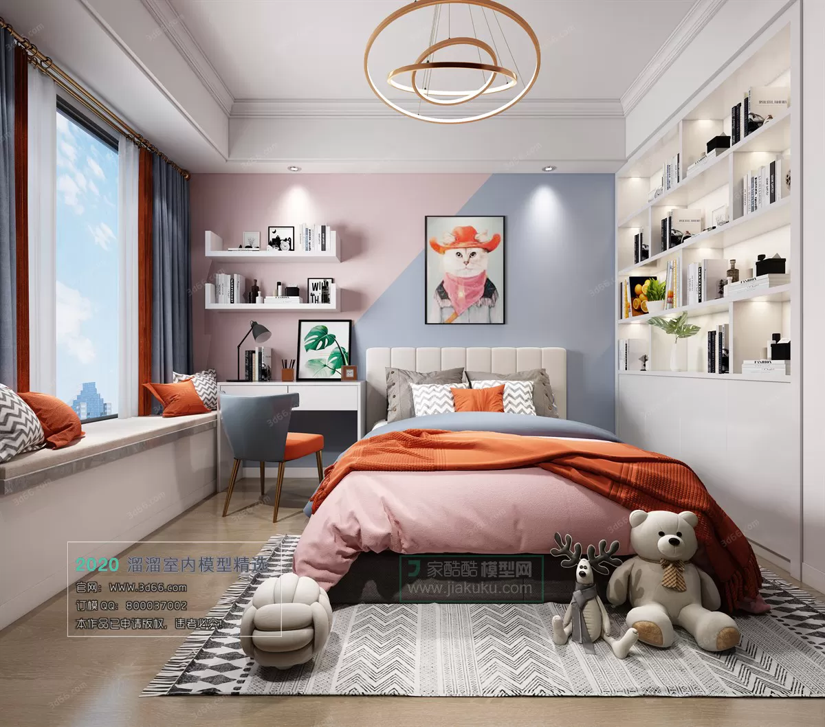 BEDROOM – MODERN STYLE – 3D MODELS – 021 BEDROOM – MODERN STYLE – 3D MODELS – 021