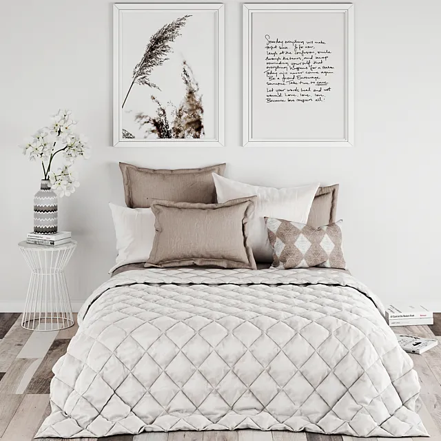 Bedroom set 13 3DModel Bedroom set 13 3DModel