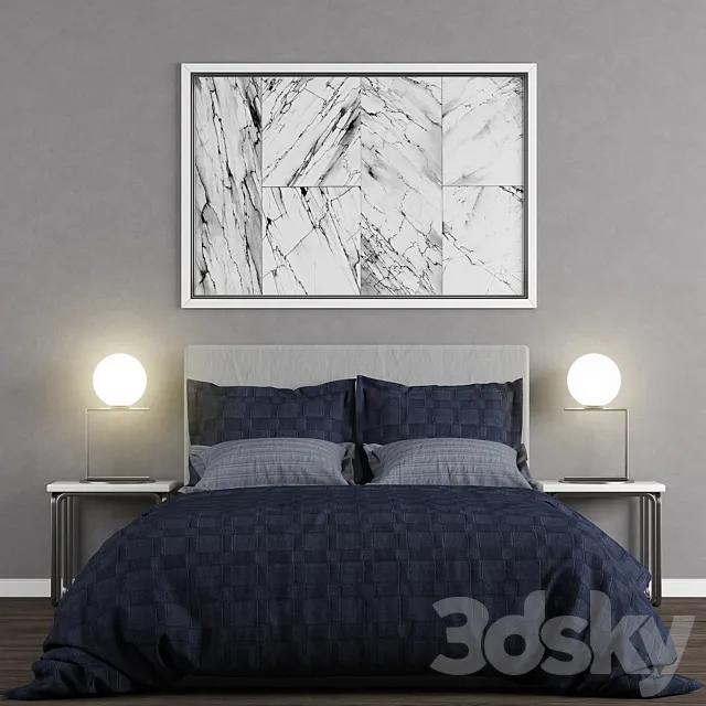 Bedroom set 5 3DModel