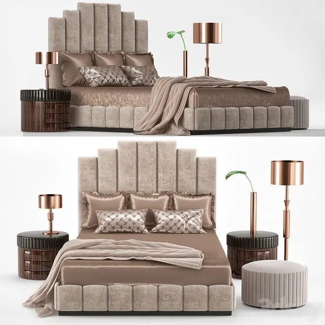 Bedroom signoriniCOCO 3D Model Bedroom signoriniCOCO 3D Model