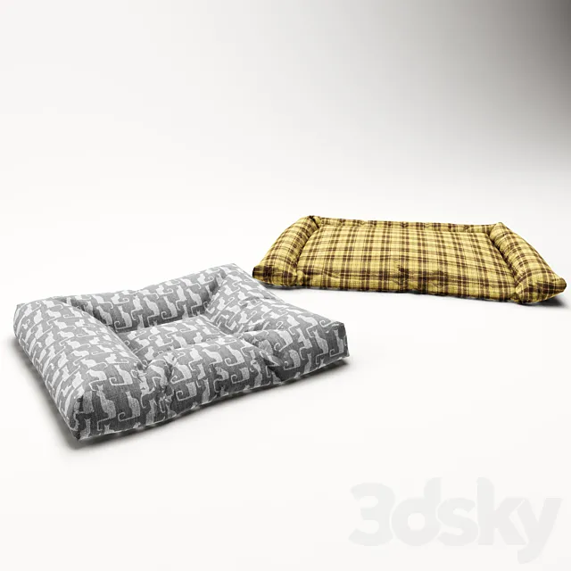 Beds for animals 3DModel Beds for animals 3DModel