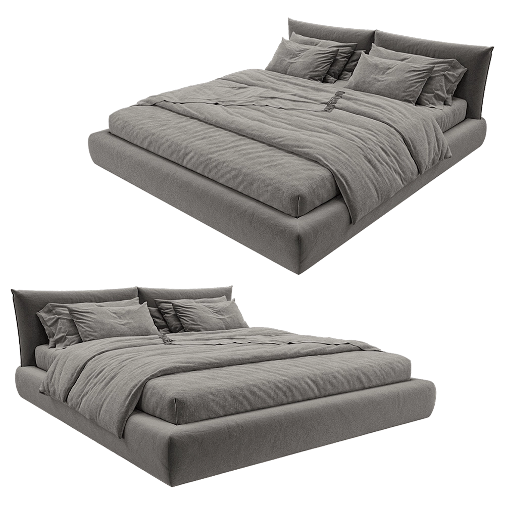 Beds one – Bed Alvo 3D Model Beds one – Bed Alvo 3D Model