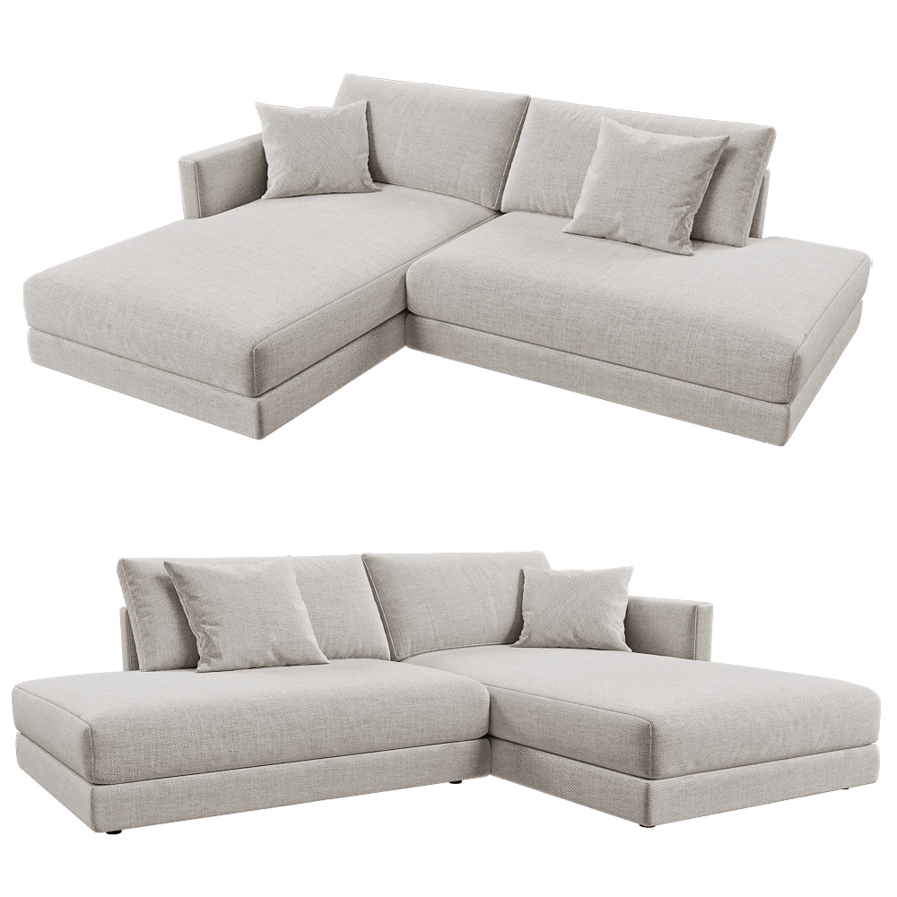 Beds one – Sofa Roomy 2 3D Model