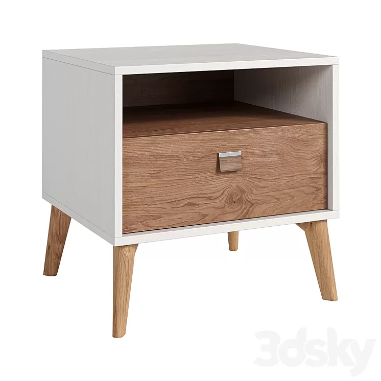 Bedside cabinet MAYER 3D Model Free Download Bedside cabinet MAYER 3D Model Free Download