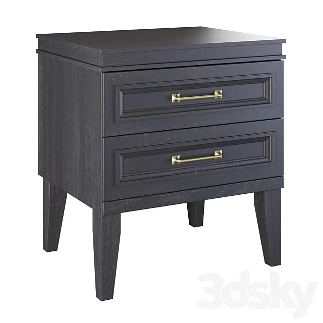 Bedside cabinet OR-306.04 3D Model