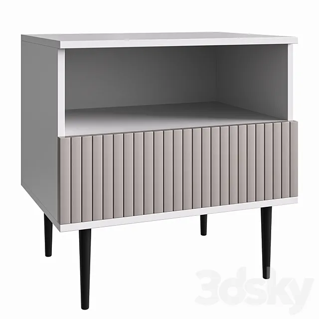 Bedside cabinet “Oxford” 3D Model Bedside cabinet “Oxford” 3D Model