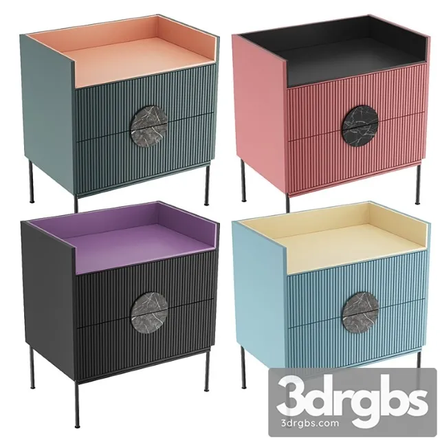 Bedside Table Alto 3D Model Download Bedside Table Alto 3D Model Download