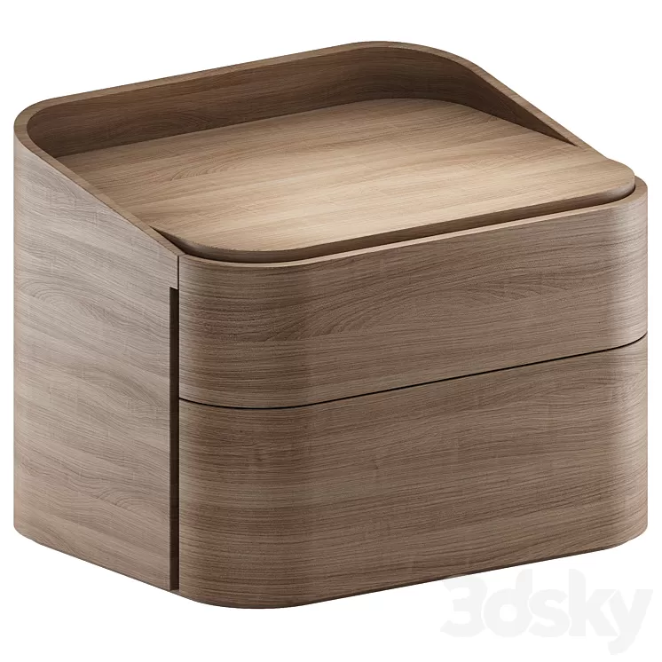 Bedside table Babila 3D Model Bedside table Babila 3D Model