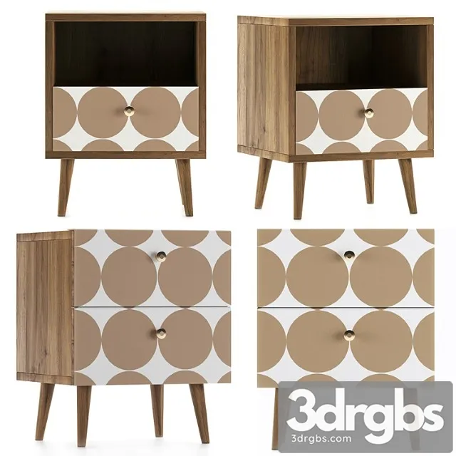 Bedside table berber 2 Bedside table berber 2